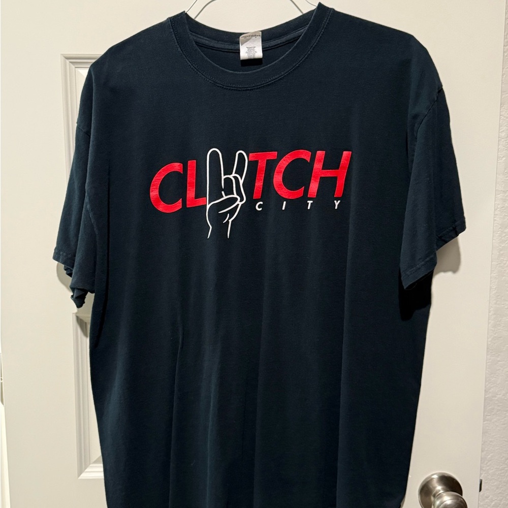 Houston Clutch City Black T-Shirt